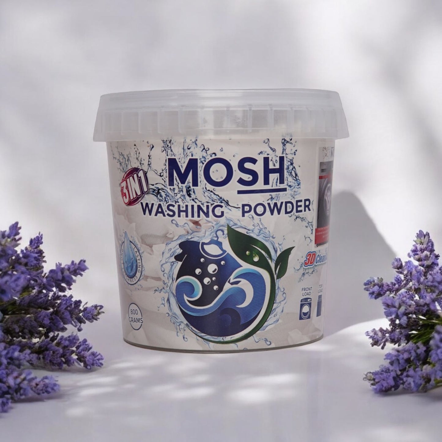 Mosh washing powder 800gms pack for stain removal in Karachi