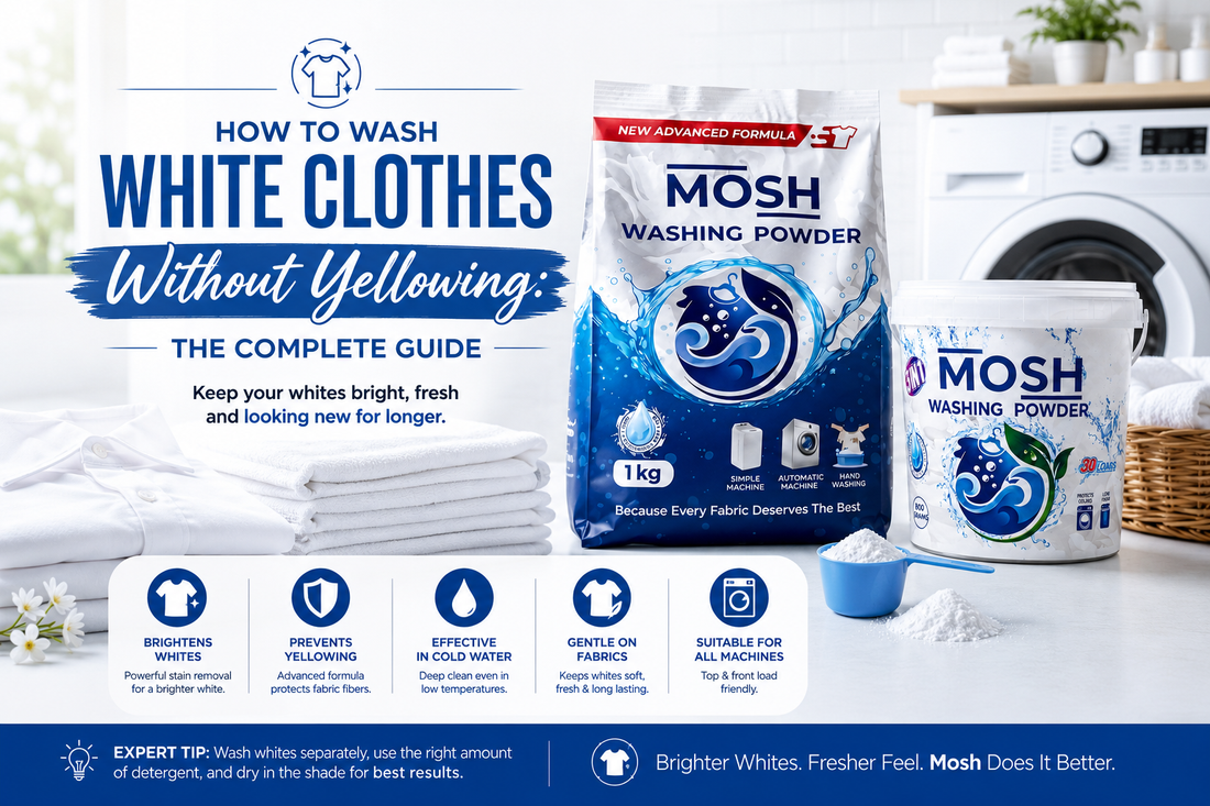 How to Wash White Clothes Without Yellowing: The Complete Guide