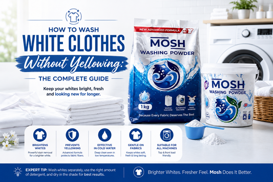 How to Wash White Clothes Without Yellowing: The Complete Guide