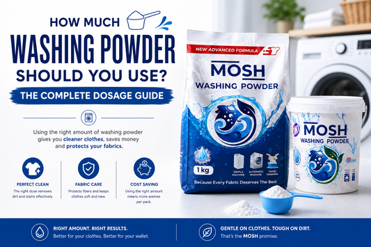 How Much Washing Powder Should You Use? The Complete Dosage Guide