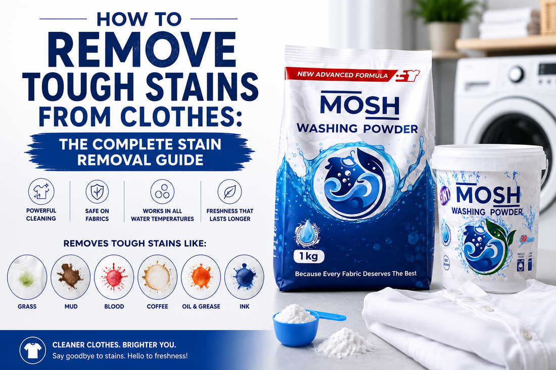 How to Remove Tough Stains from Clothes: The Complete Stain Removal Guide