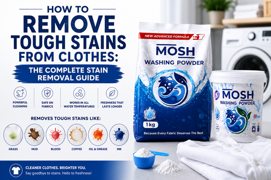 How to Remove Tough Stains from Clothes: The Complete Stain Removal Guide