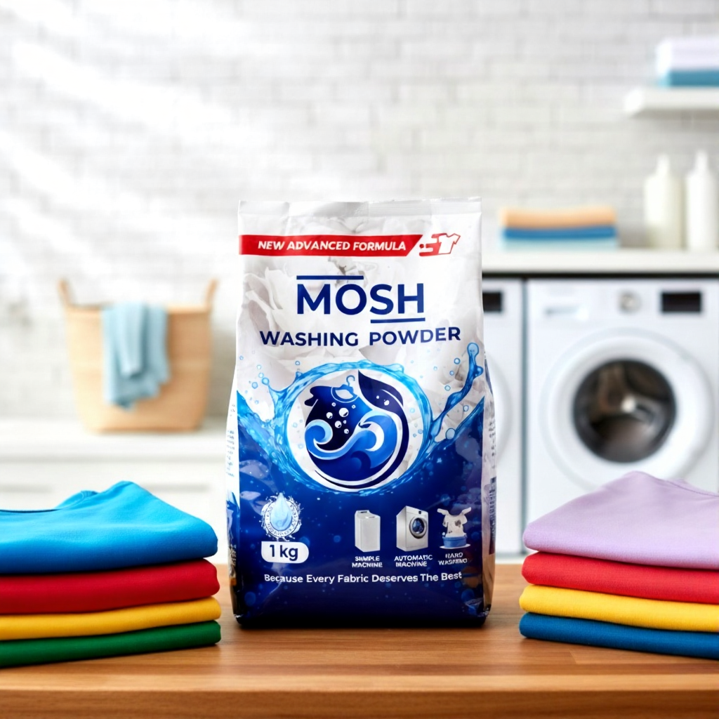 Mosh Washing Powder – 1 kg Detergent for Tough Stains