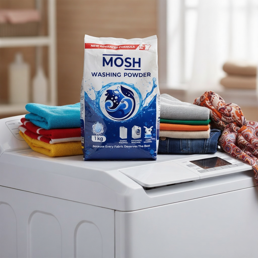 Mosh Washing Powder – 1 kg Detergent for Tough Stains