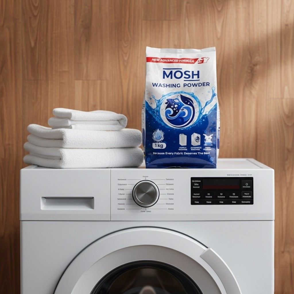 Mosh Washing Powder – 1 kg Detergent for Tough Stains