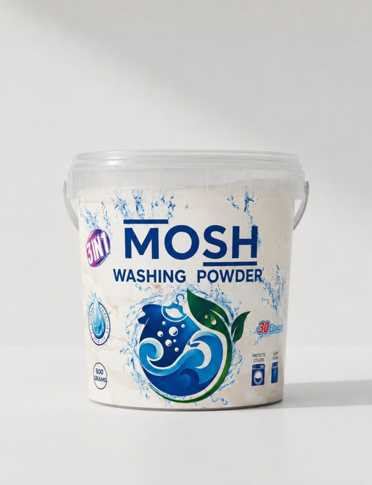 Mosh Washing Powder – 800 gms Detergent for Tough Stains